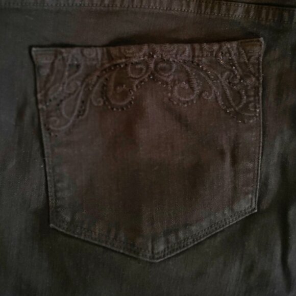 NYDJ Brown Boot Cut Jeans with Flattering Silhouette - Picture 4 of 9